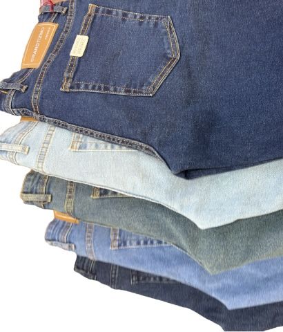 Boru Paça Normal Kalıp Mavi Kot Pantolon